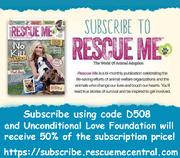 Unconditional Love Foundation rescue adoptable fundraising donations pet magazine